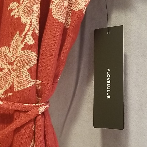 Lulu's Heart of Marigold Wrap Maxi Dress - NWT - Picture 6 of 6